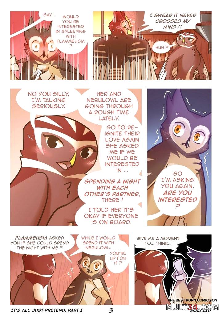 It's All Just Pretend 1 - Porn Comics page 6