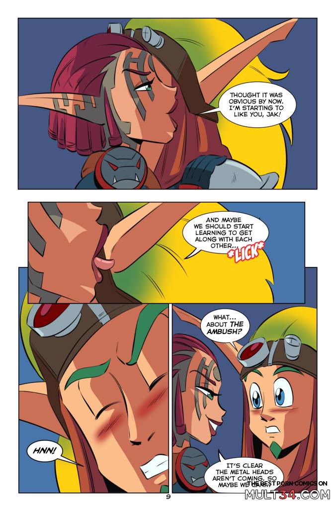 Jak and Ashelin: Stakeout - Porn Comics page 10