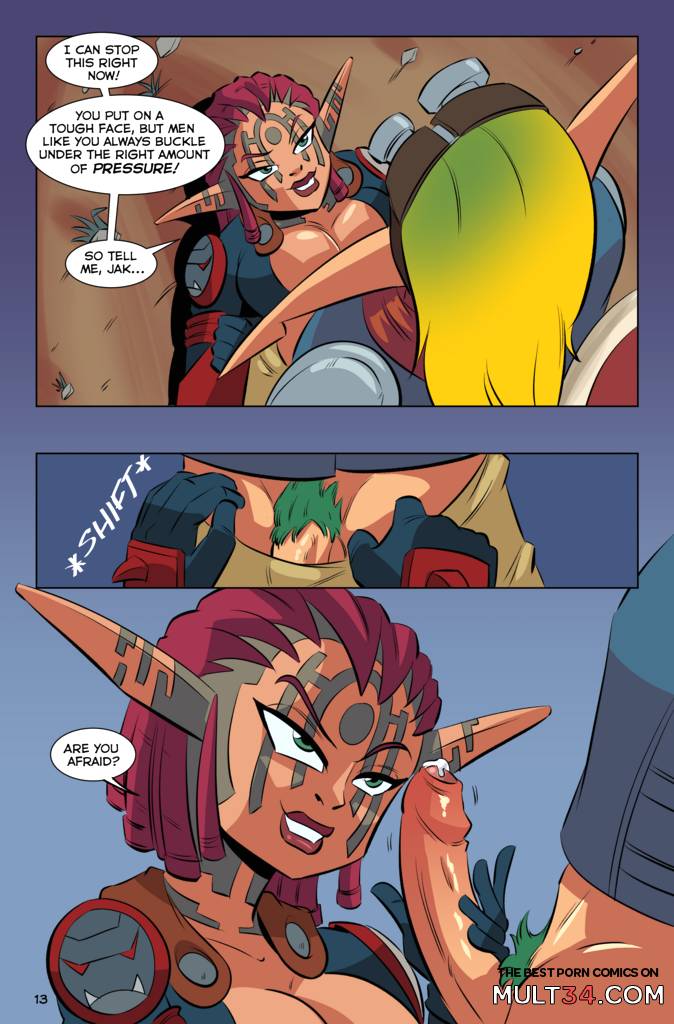 Jak and Ashelin: Stakeout - Porn Comics page 14