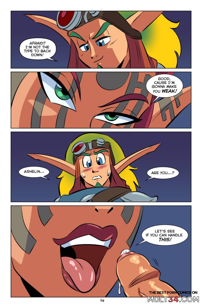 Jak and Ashelin: Stakeout - Porn Comics page 15
