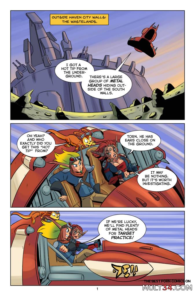 Jak and Ashelin: Stakeout - Porn Comics page 2