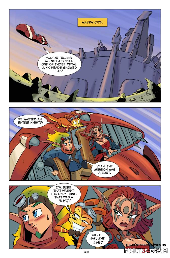 Jak and Ashelin: Stakeout - Porn Comics page 27