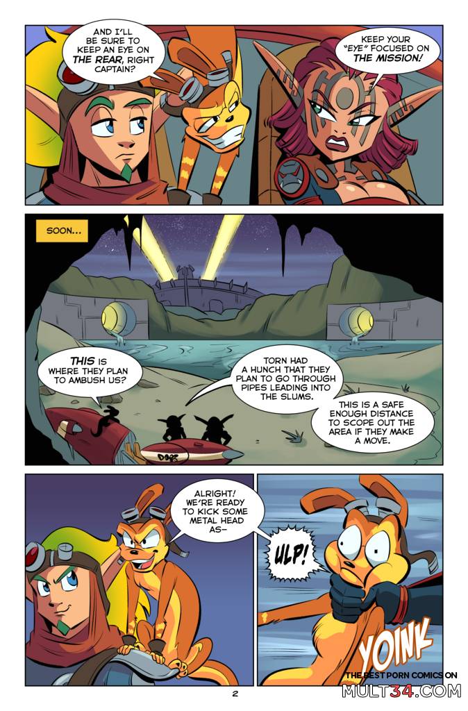 Jak and Ashelin: Stakeout - Porn Comics page 3