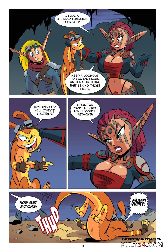 Jak and Ashelin: Stakeout - Porn Comics page 4
