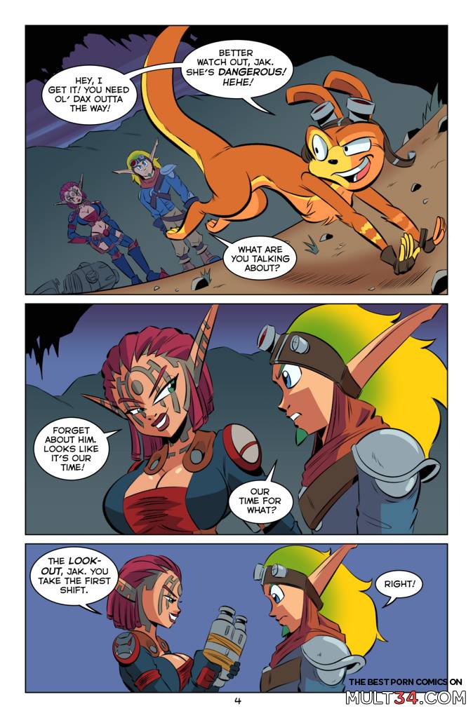 Jak and Ashelin: Stakeout - Porn Comics page 5