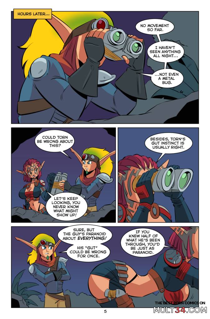 Jak and Ashelin: Stakeout - Porn Comics page 6