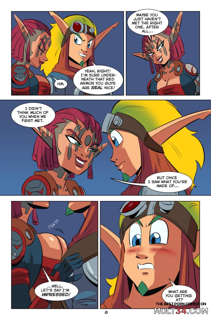 Jak and Ashelin: Stakeout - Porn Comics page 9