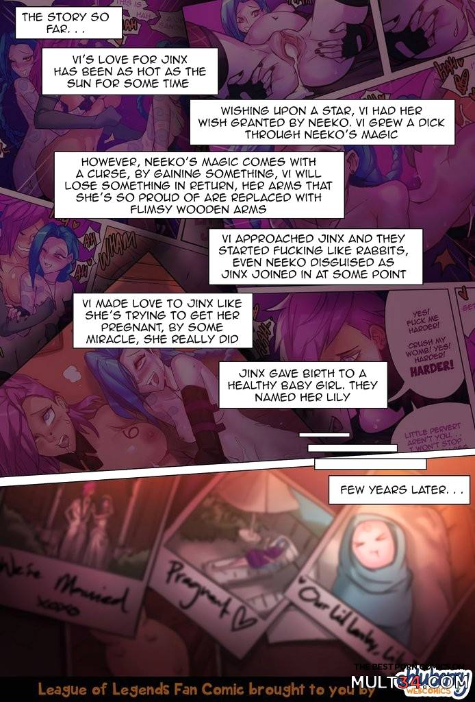 Jinx x Vi x Jinx 2 + Caitlyn - Porn Comics page 2