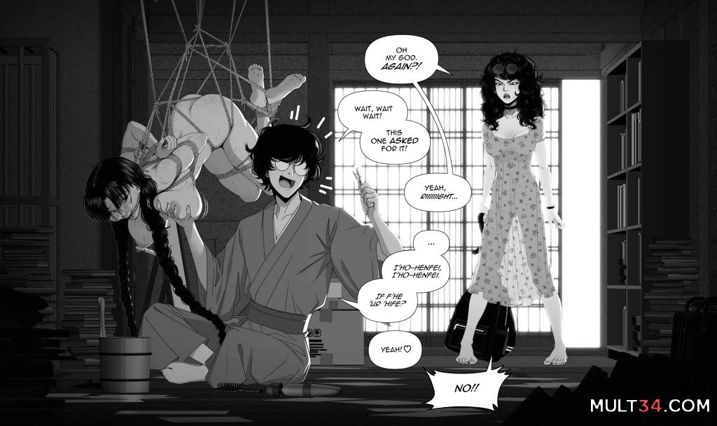 Kidnapped by an SM Writer - Porn Comics page 4