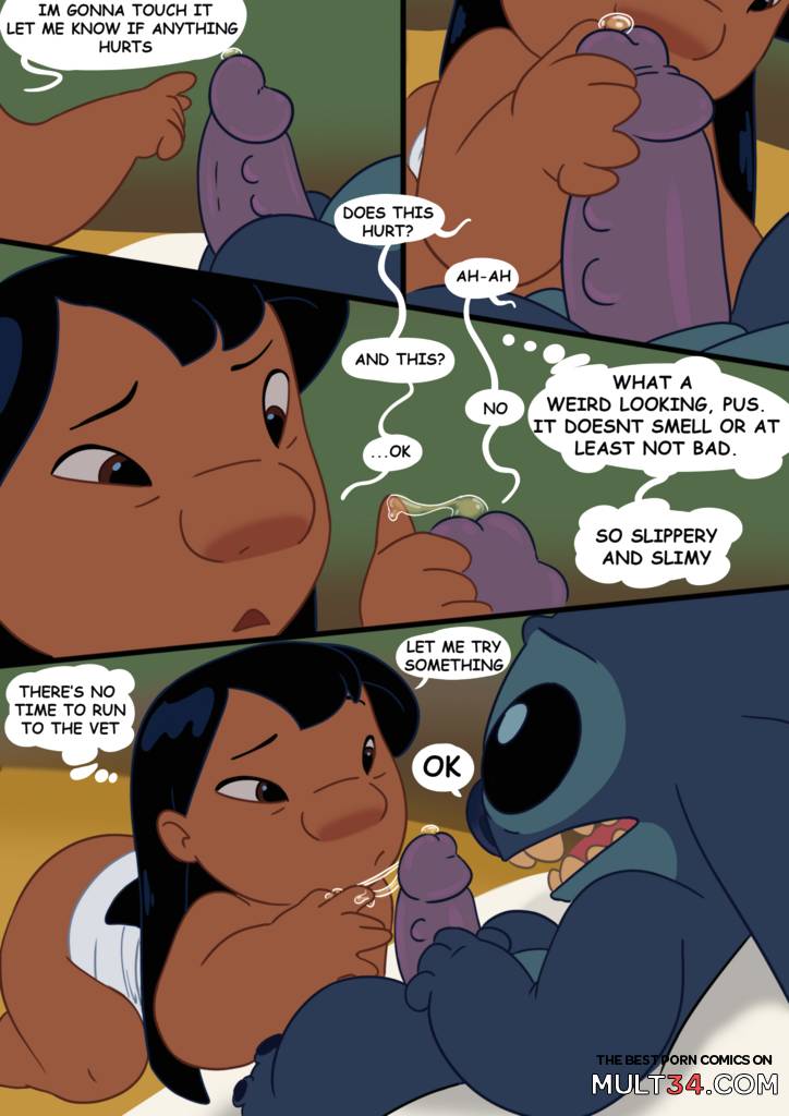 Lilo and Stitch: Lessons Remake - Porn Comics page 11