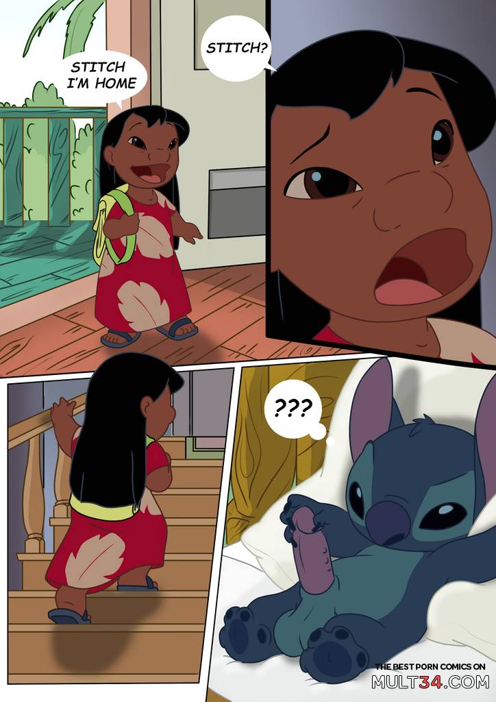 Lilo and Stitch: Lessons Remake - Porn Comics page 2