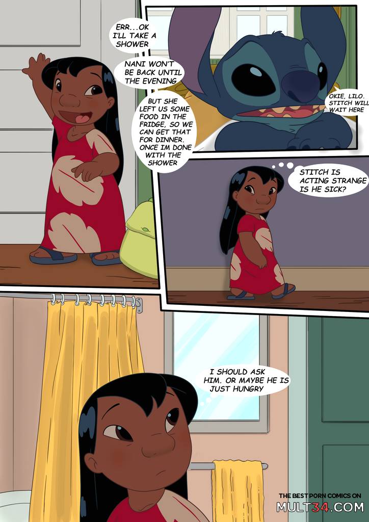 Lilo and Stitch: Lessons Remake - Porn Comics page 4