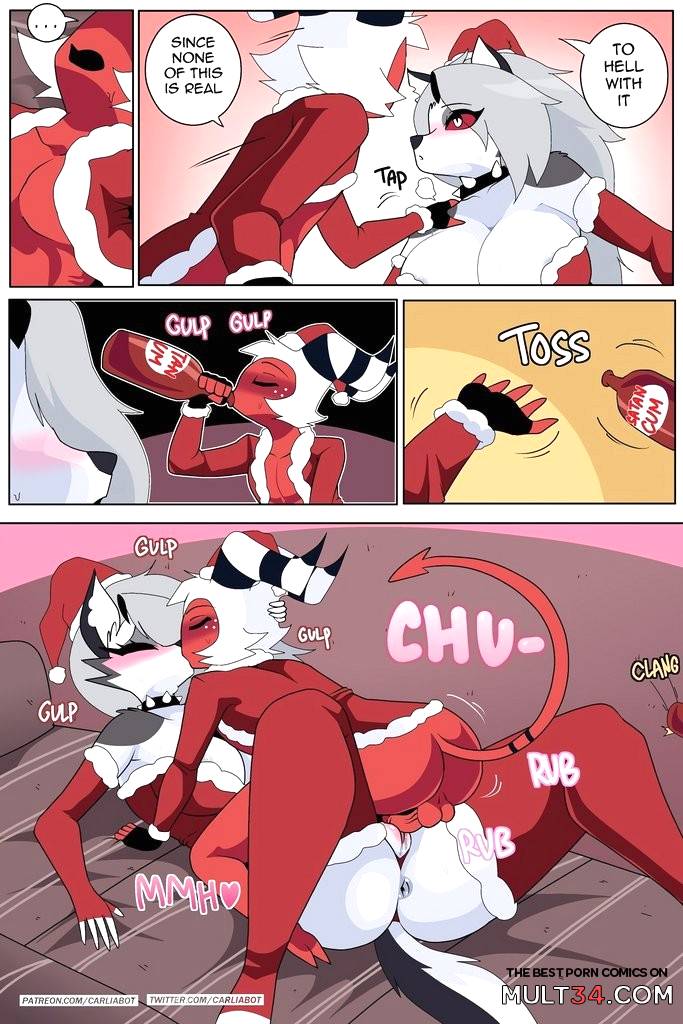 Loona and Moxxie - Christmas hangover - Porn Comics page 5