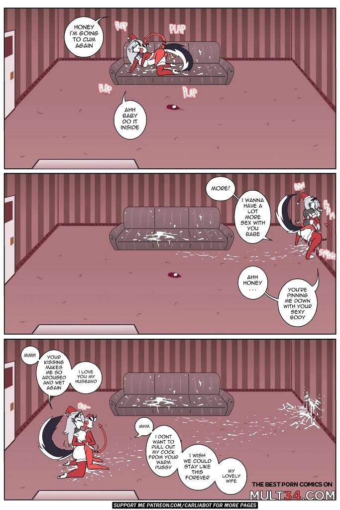 Loona and Moxxie - Christmas hangover - Porn Comics page 9