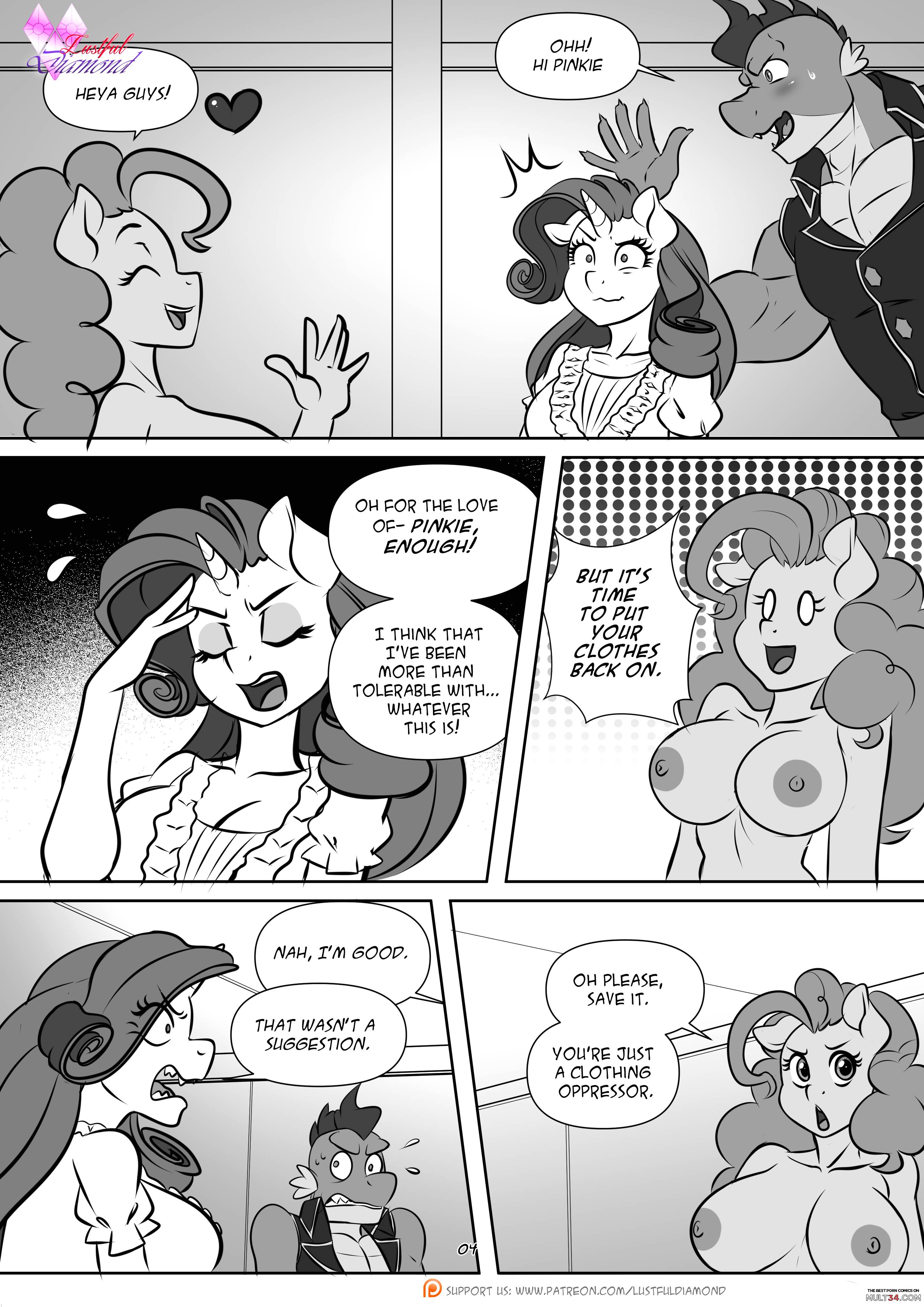 Lustful Diamond - Pink in the Halls page 6