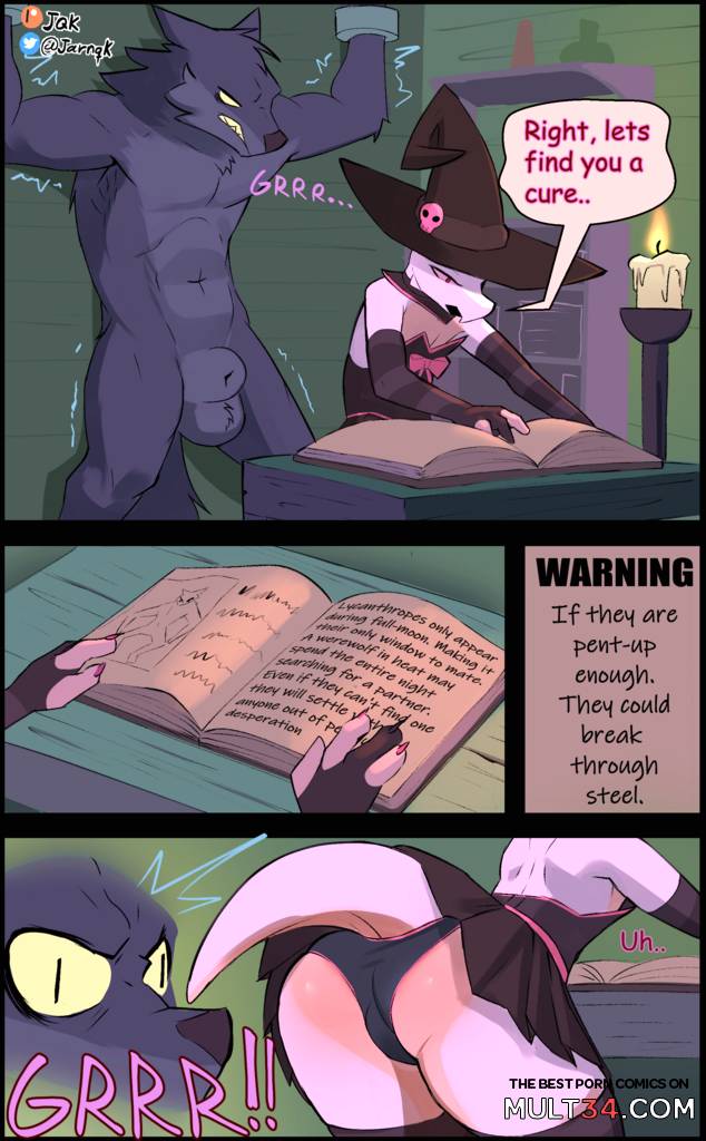 Lyra x Werewolf - Porn Comics page 1