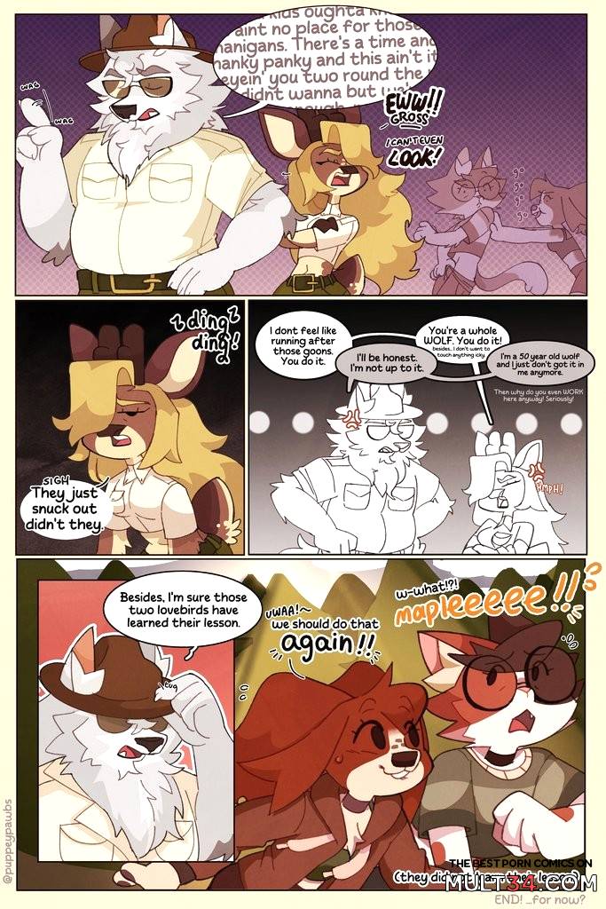 Maple and Syrup in Pent-Up Pit Stop - Porn Comics page 7