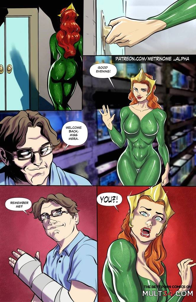 Mera Gets Blackmailed - Porn Comics page 1