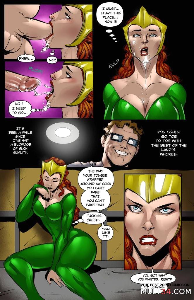 Mera Gets Blackmailed - Porn Comics page 13