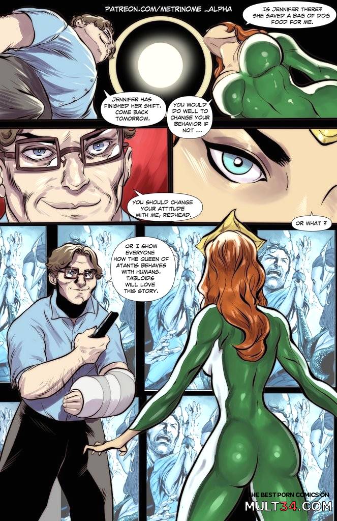 Mera Gets Blackmailed - Porn Comics page 2