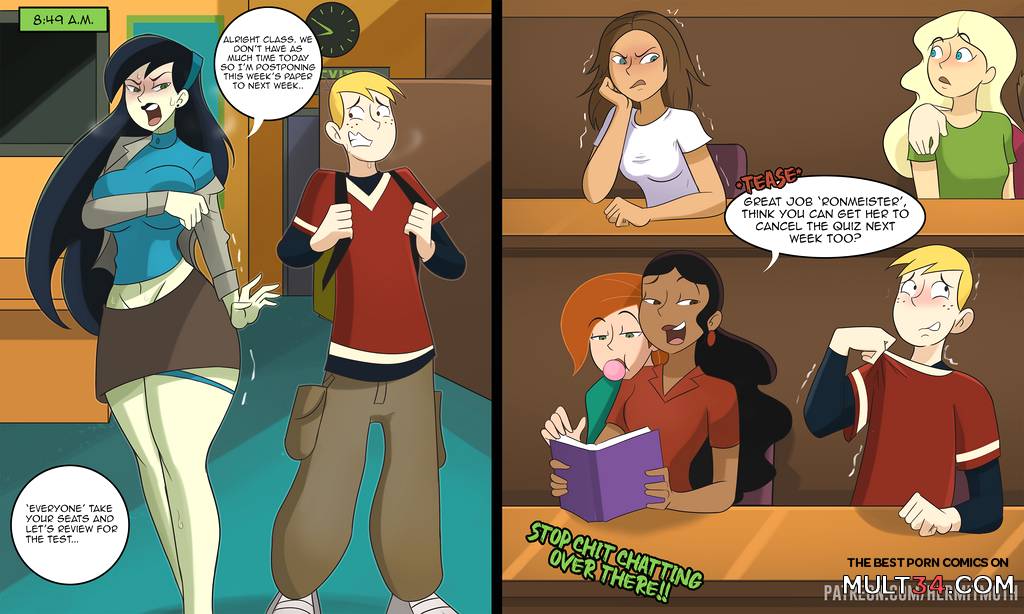 Ms. Go is Late to Class - Porn Comics page 4