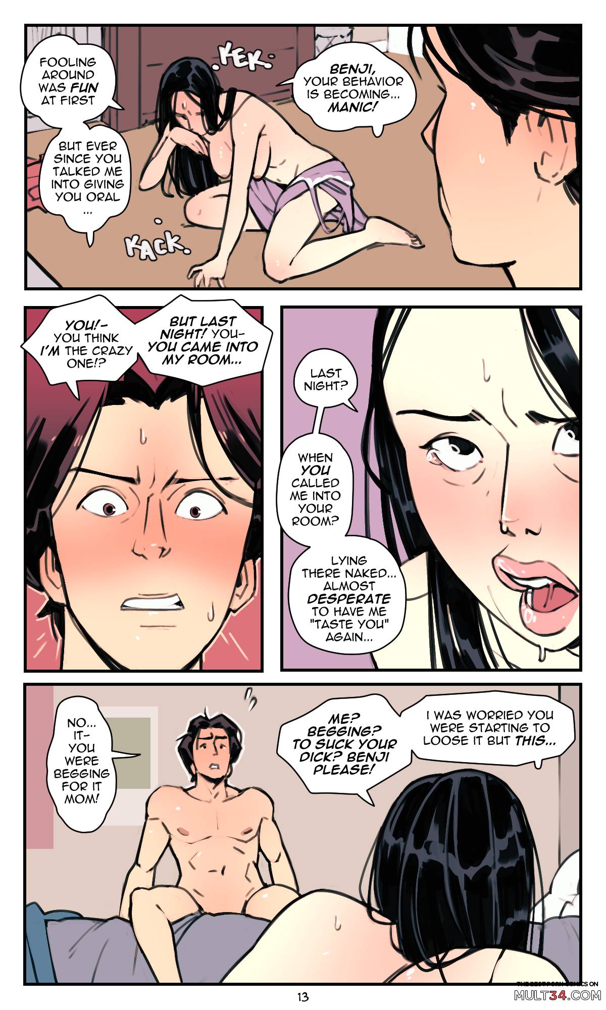 My Manic Mother - Porn Comics page 13