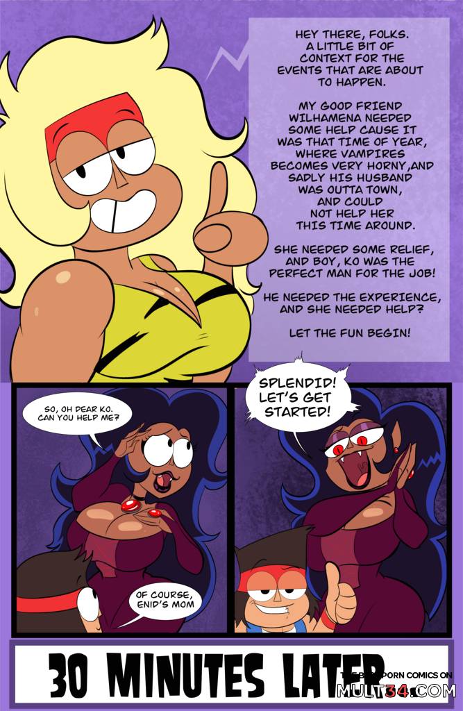 Night of the MILF-Pire - Porn Comics page 2