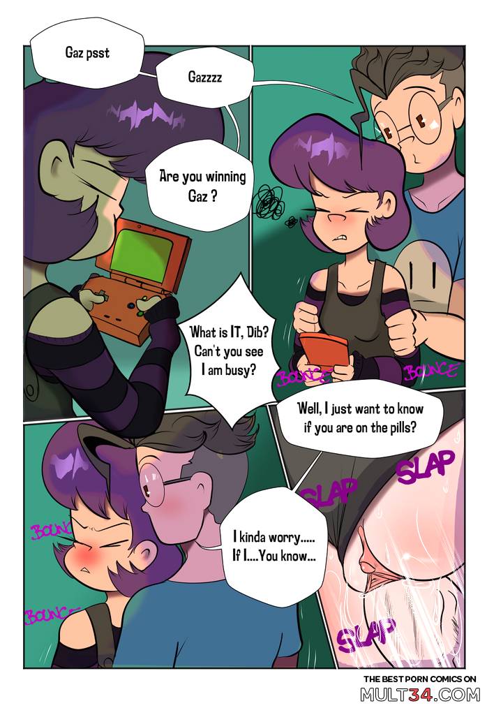 Normal day life of Membrane's sibling - Porn Comics page 1