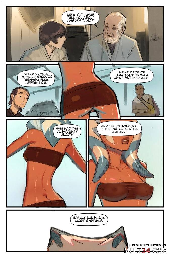 Obi Wan Tells Luke About Ahsoka Tano - Porn Comics page 1