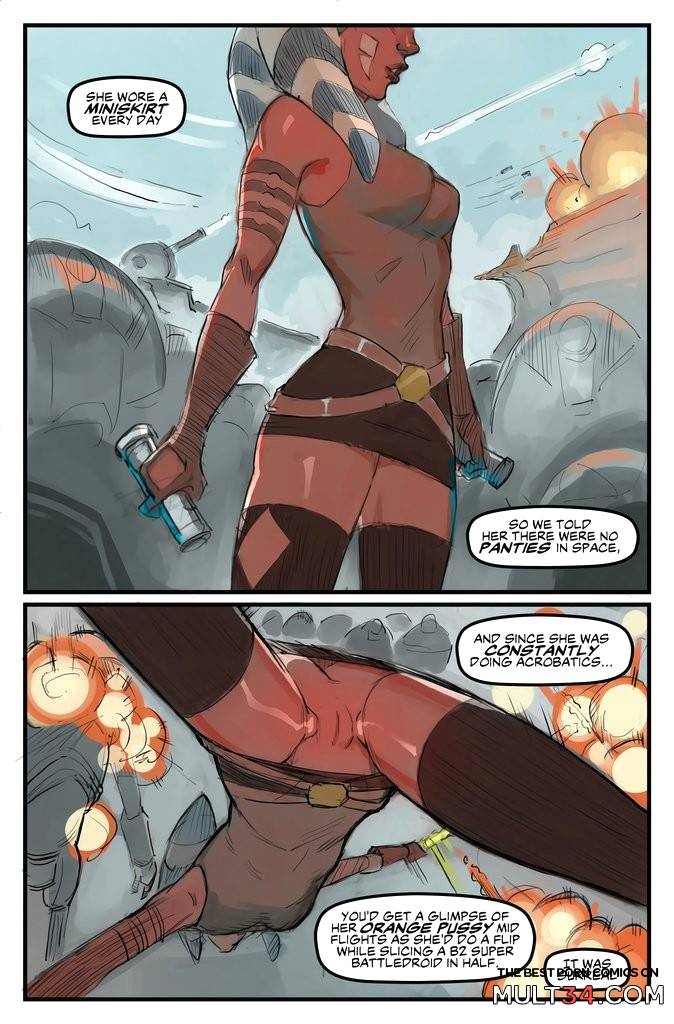 Obi Wan Tells Luke About Ahsoka Tano - Porn Comics page 3