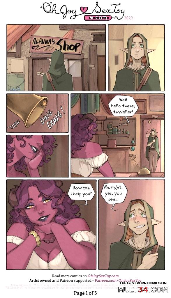 Oh Joy Sex Toy - Porn Comics page 1