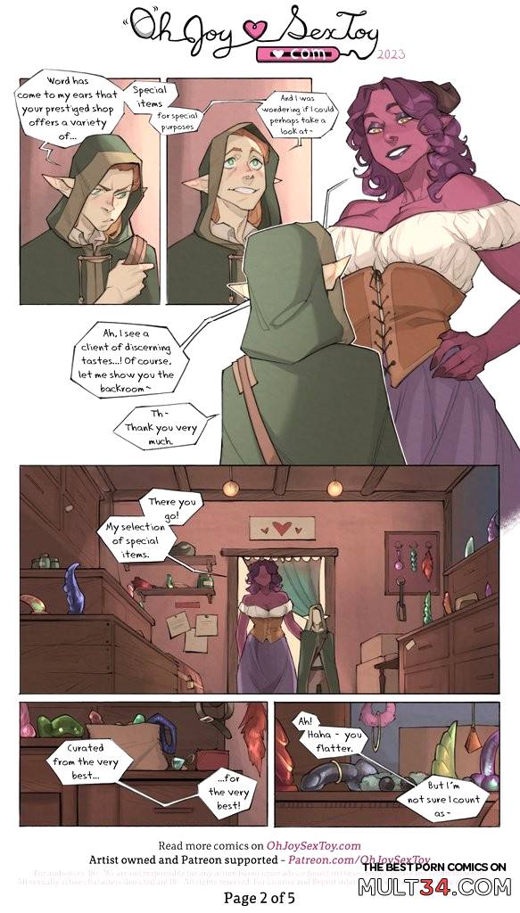 Oh Joy Sex Toy - Porn Comics page 2