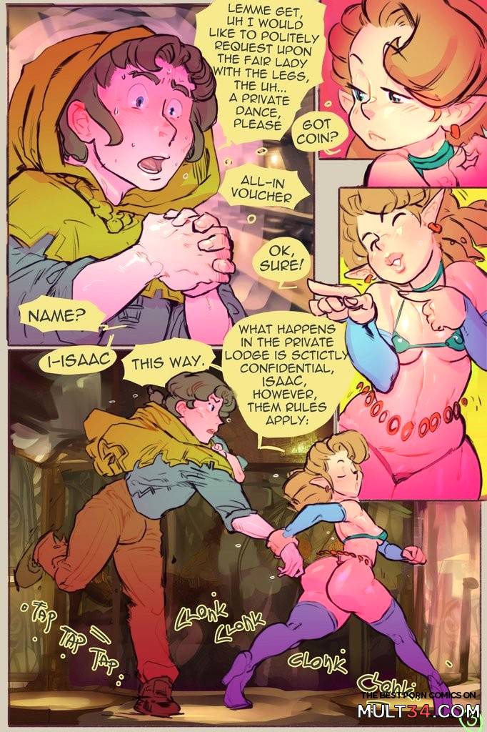 One Lucky Night - Porn Comics page 3