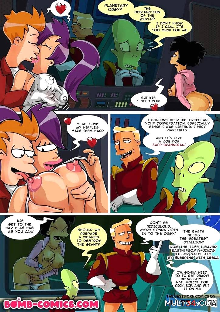Orgy To Save The Earth - Porn Comics page 10