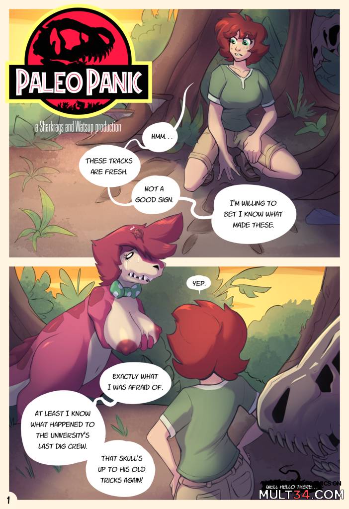 Paleo Panic - Porn Comics page 1