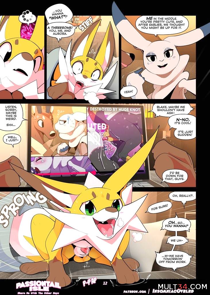 Passiontail Isle: Share Me With The Other Boys - Porn Comics page 13