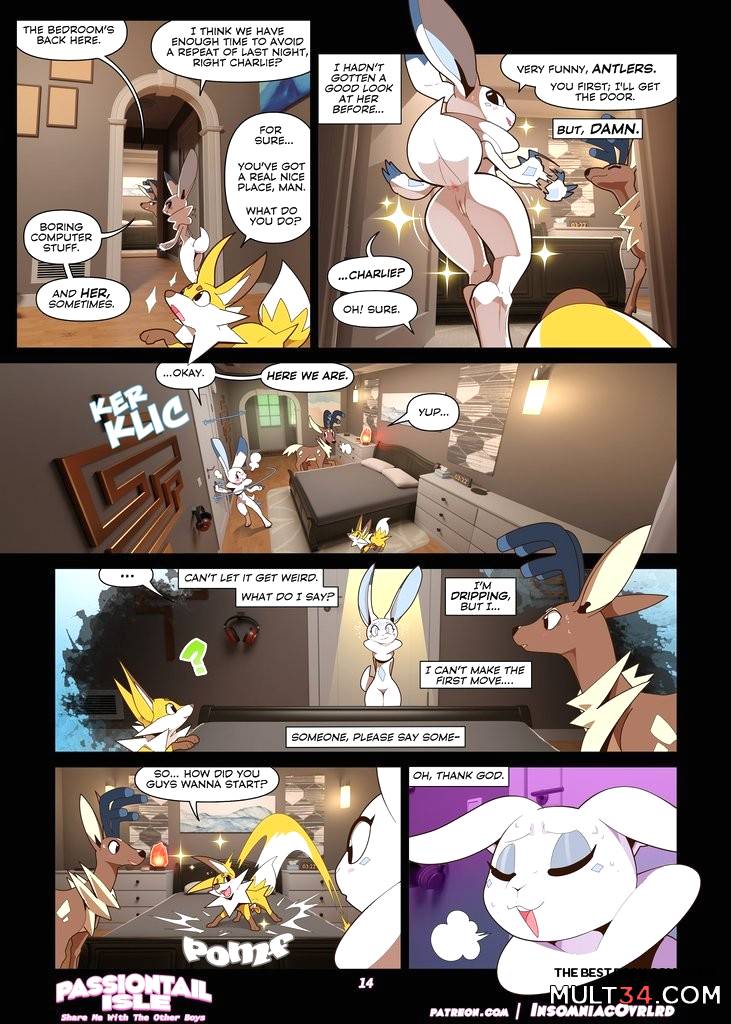 Passiontail Isle: Share Me With The Other Boys - Porn Comics page 15