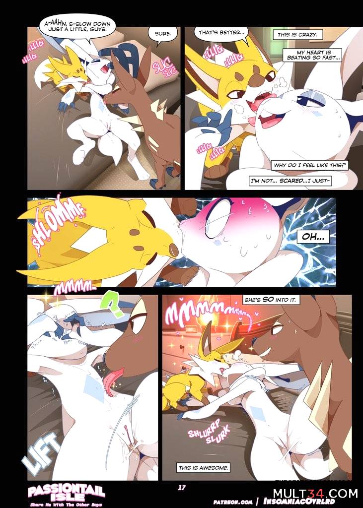 Passiontail Isle: Share Me With The Other Boys - Porn Comics page 17