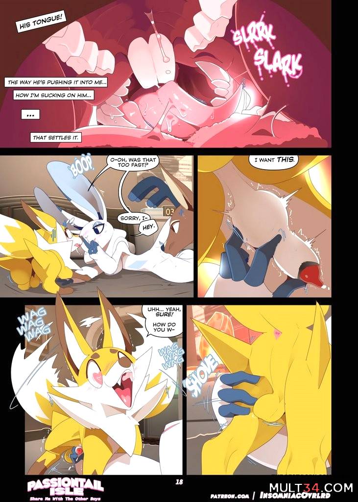 Passiontail Isle: Share Me With The Other Boys - Porn Comics page 18