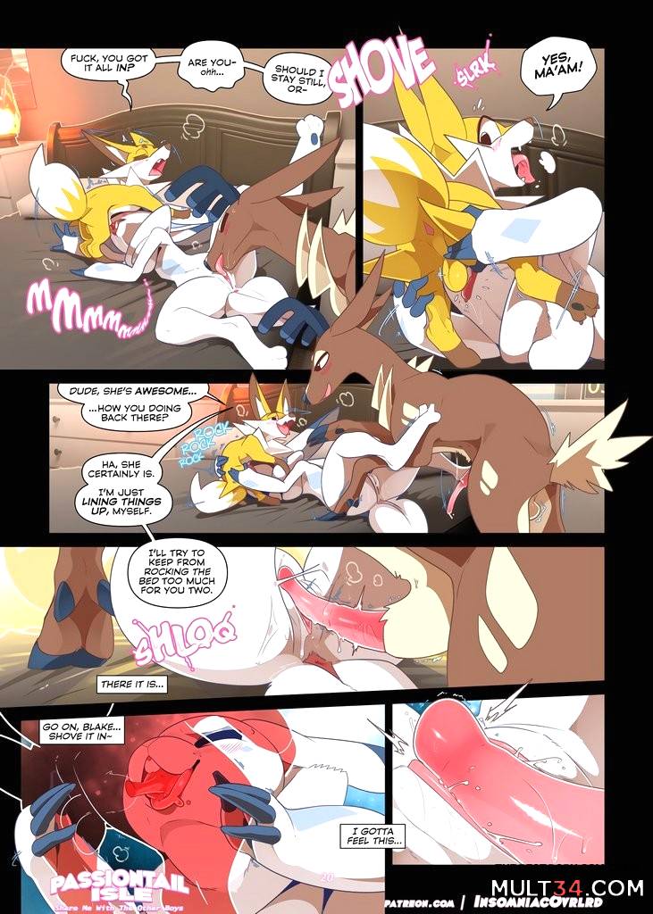 Passiontail Isle: Share Me With The Other Boys - Porn Comics page 20