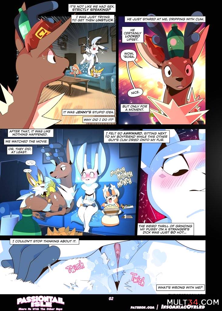 Passiontail Isle: Share Me With The Other Boys - Porn Comics page 3