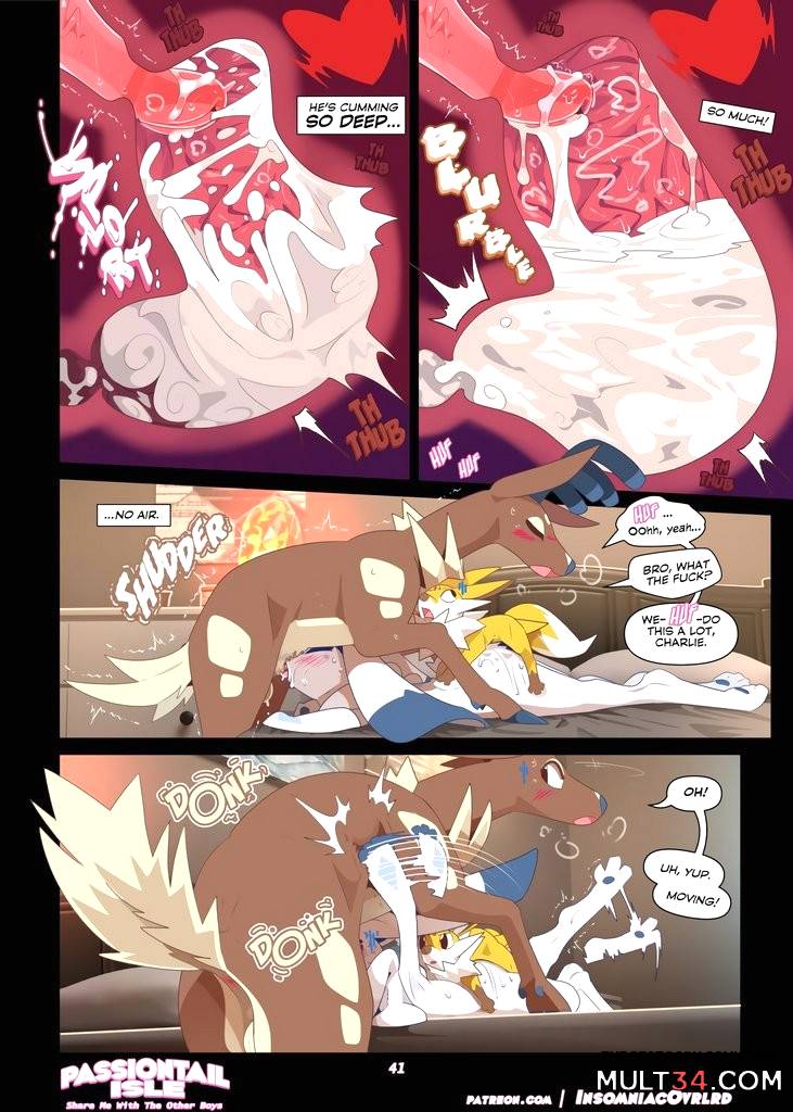 Passiontail Isle: Share Me With The Other Boys - Porn Comics page 37