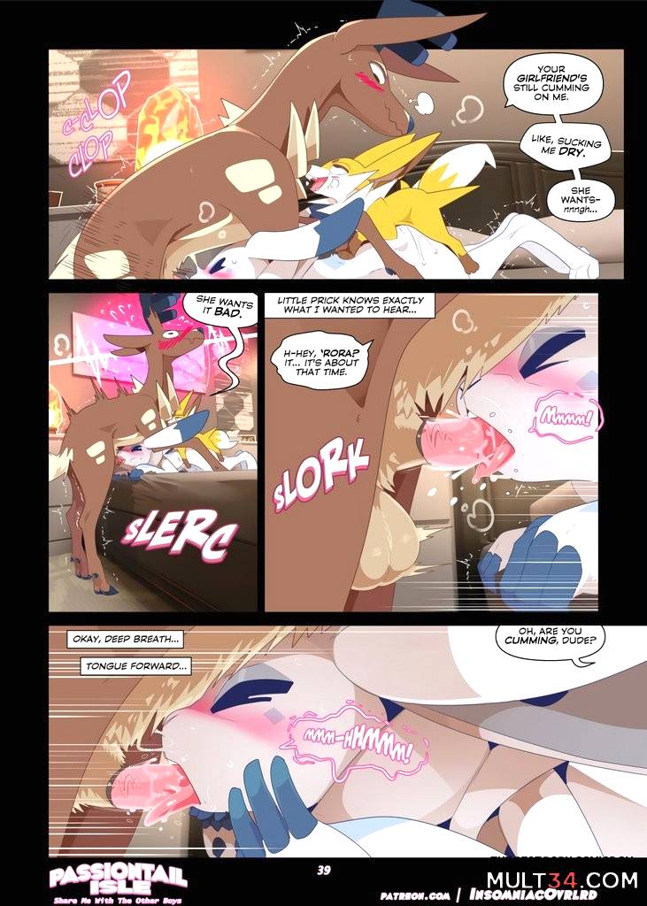 Passiontail Isle: Share Me With The Other Boys - Porn Comics page 41