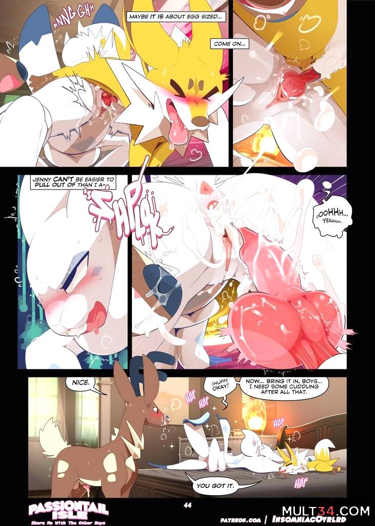 Passiontail Isle: Share Me With The Other Boys - Porn Comics page 46