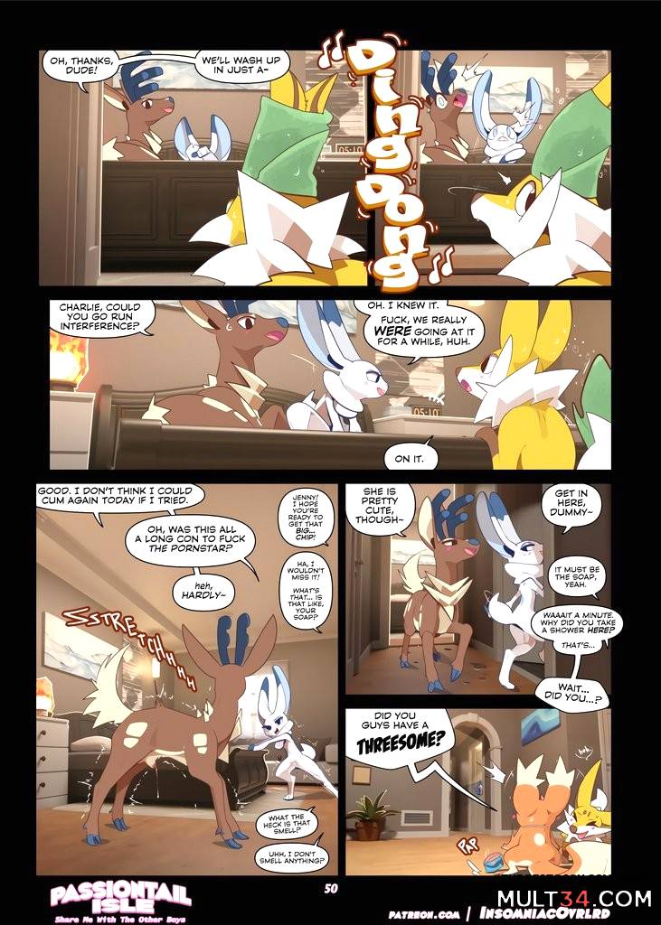 Passiontail Isle: Share Me With The Other Boys - Porn Comics page 52