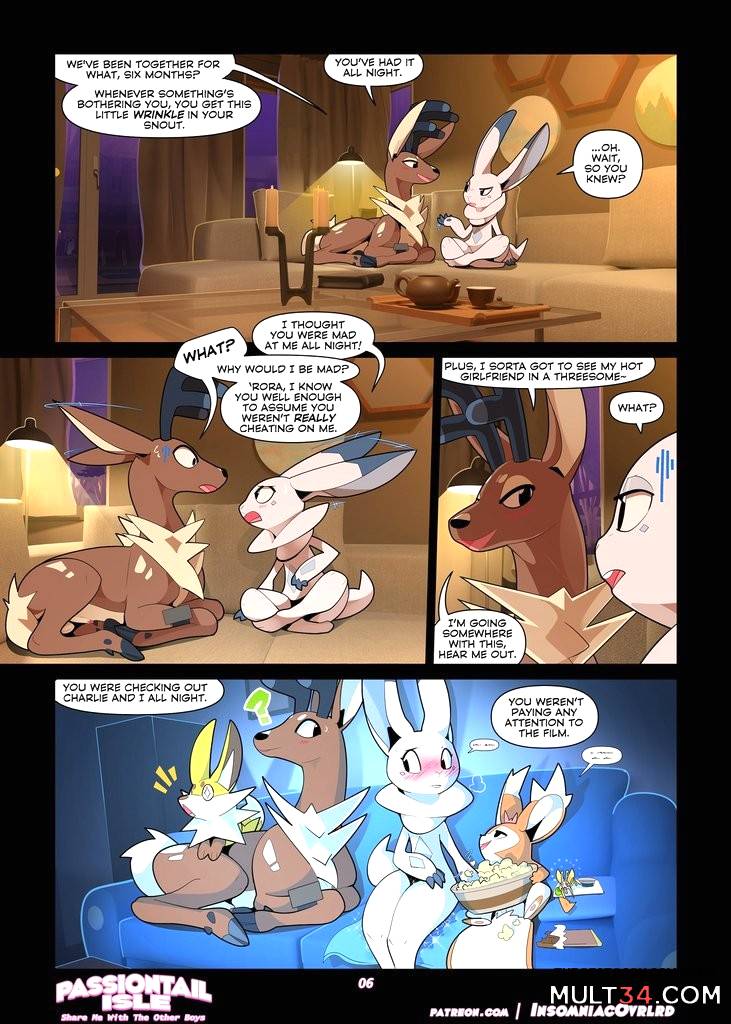 Passiontail Isle: Share Me With The Other Boys - Porn Comics page 7