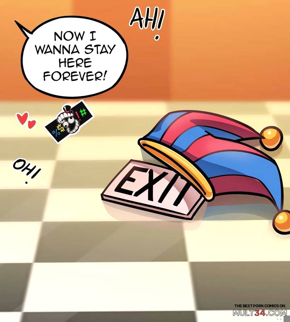 Pomni Found The Wrong Exit Door - Porn Comics page 10