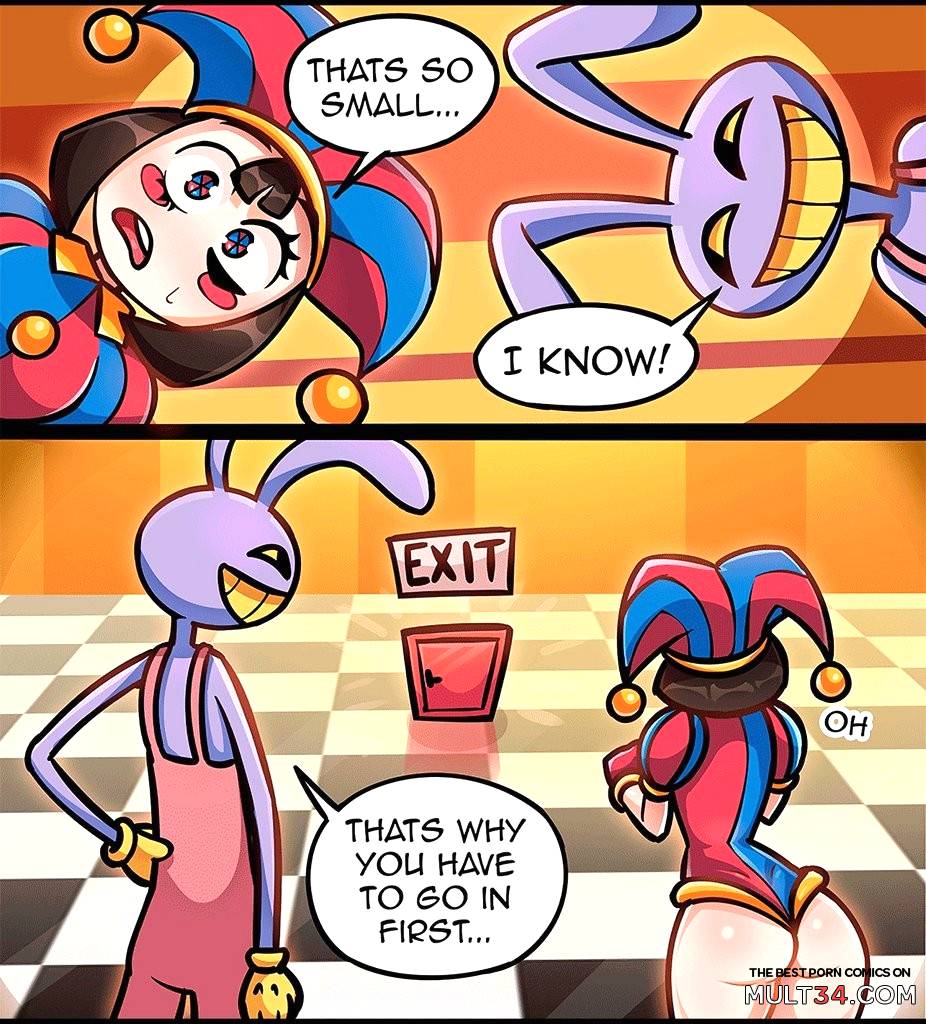 Pomni Found The Wrong Exit Door - Porn Comics page 3
