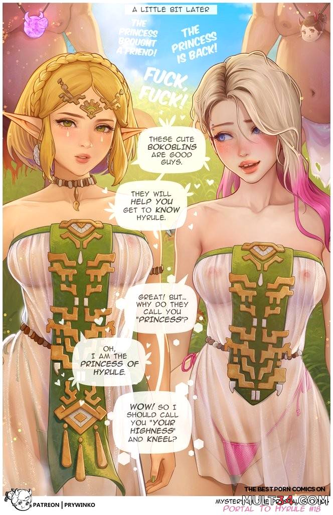 Portal to Hyrule 1 - Porn Comics page 18