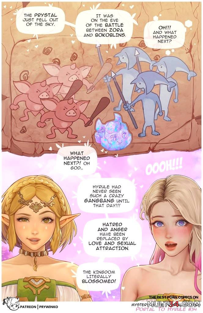 Portal to Hyrule 1 - Porn Comics page 34